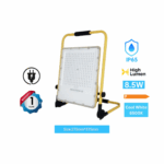 SMD LED Portable Flood Light Rechargeable Without Sensor 8.5W,1200lM, IP65, 6500K