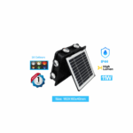 LED Solar powered Wall Lamp, Without Sensor, RGB 4 Directions Light, 11W, 9 Lighting Modes