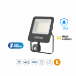 SMD LED Flood Light With Sensor 50W, 3900LM, 6500K, IP65