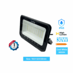 SMD LED Flood Light Without Sensor 30W, 2400LM, 6500K, IP65
