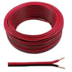 24 x 0.2m Speaker Cable Figure 8 Red/Black 50m Reel