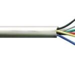 6 Core Alarm Cable, 0.22m², White, 100m