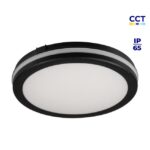 Kanlux LED 40W CCT Mounted Ceiling Light (Black)
