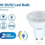 Rother LED GU10 Bulb 5W, 6500K, Non Dimmable